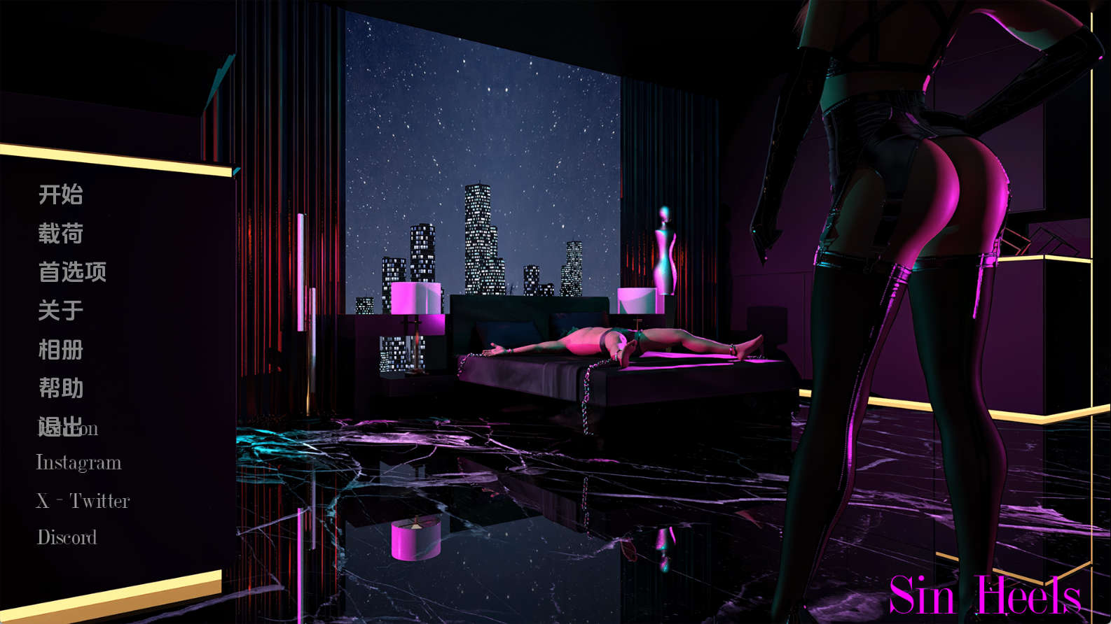 【PC+安卓+IOS/欧美SLG】罪孽高跟鞋Ep.2P2.1.6汉化版【1.69G/汉化/动态/更新】