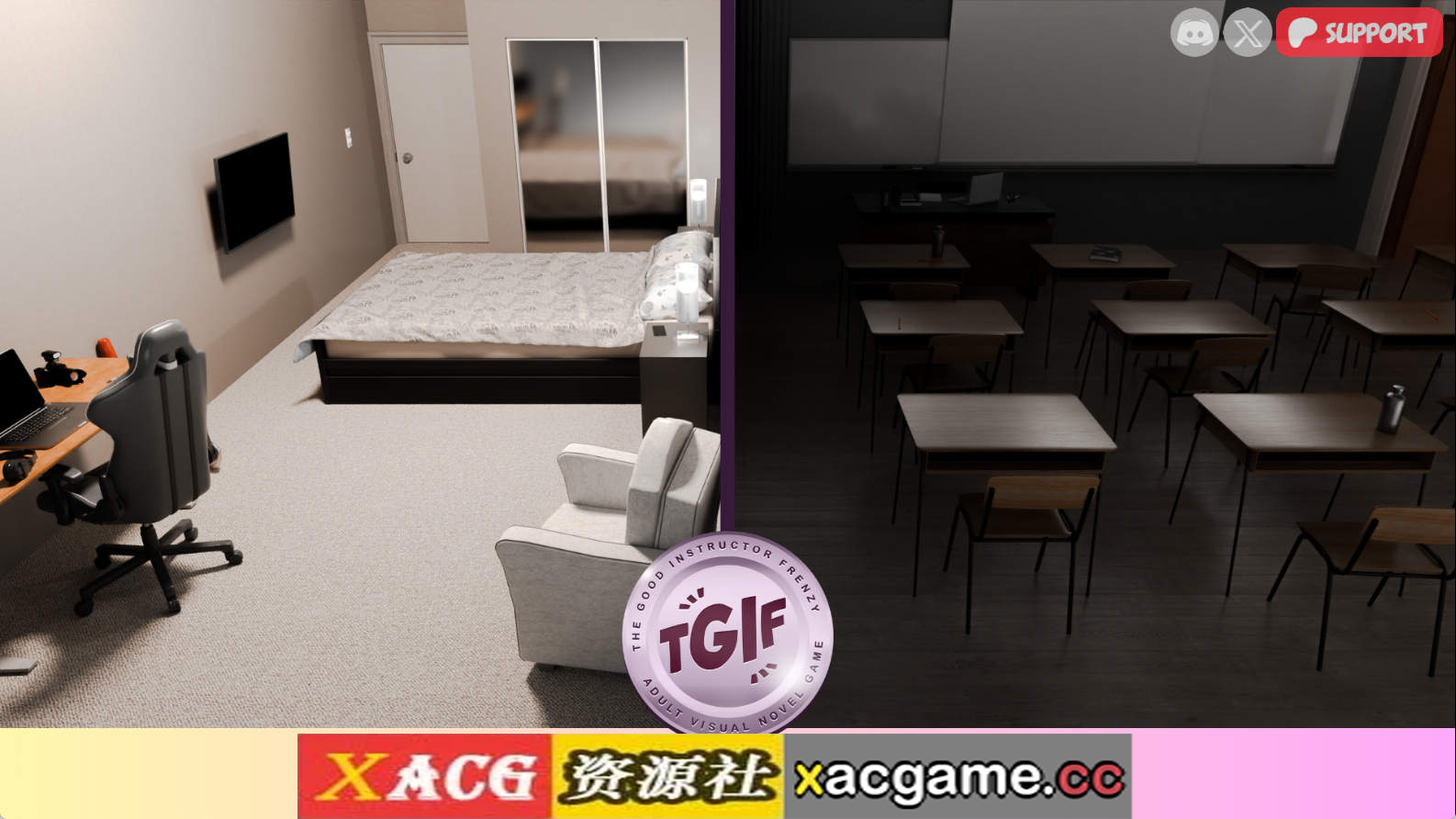 【PC+安卓+IOS/欧美SLG】疯狂好教官v3.10 AI版【7.53G/汉化/动态/更新】